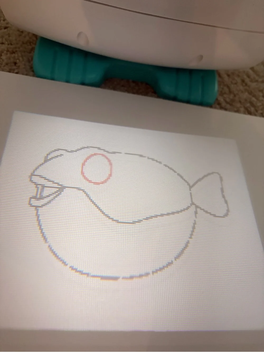 smART sketcher Blue & White Projector Drawing Toy